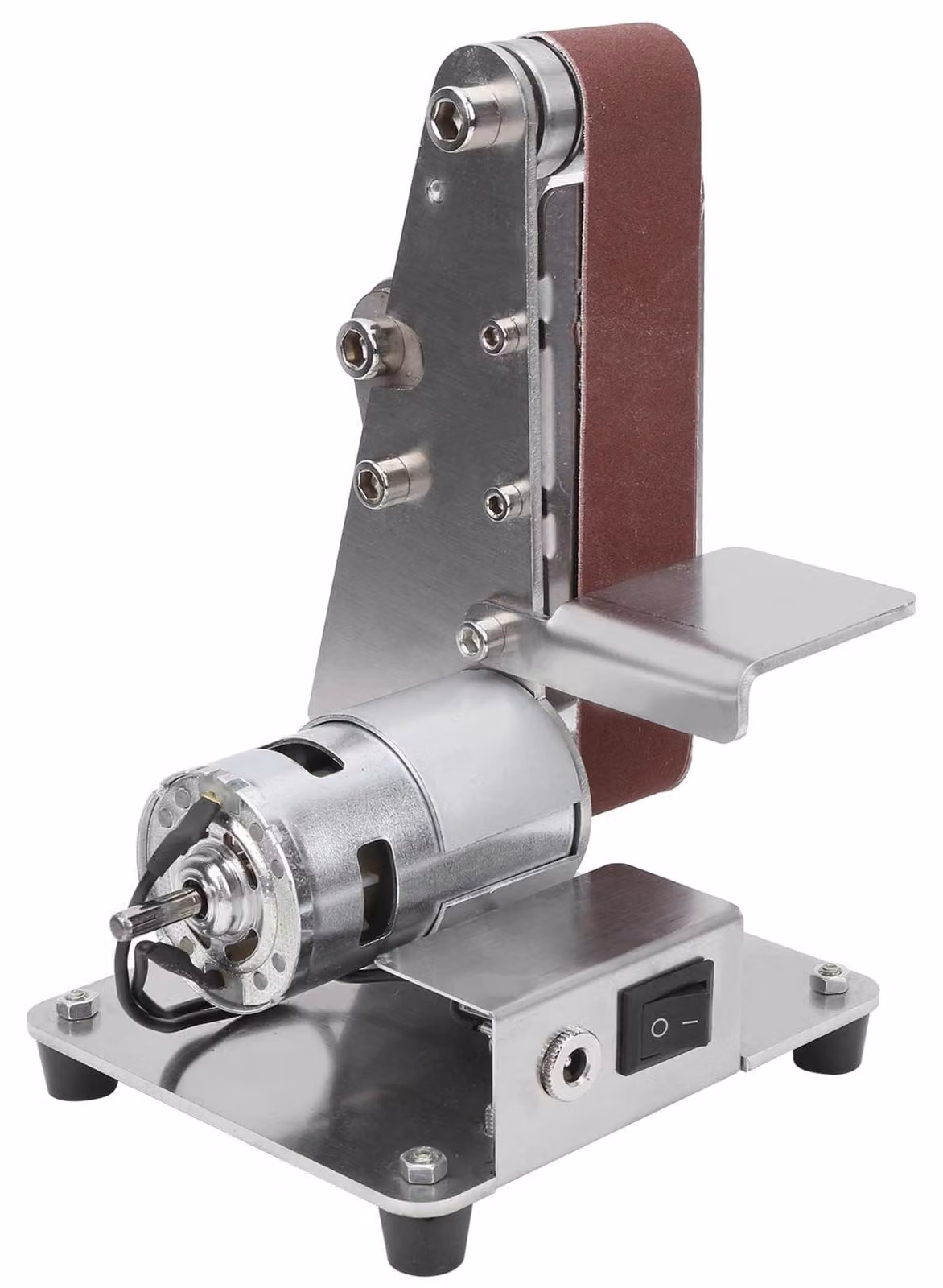Levigatrice a nastro mini - 240 Volt - 9000 giri/minuto - Grana media
