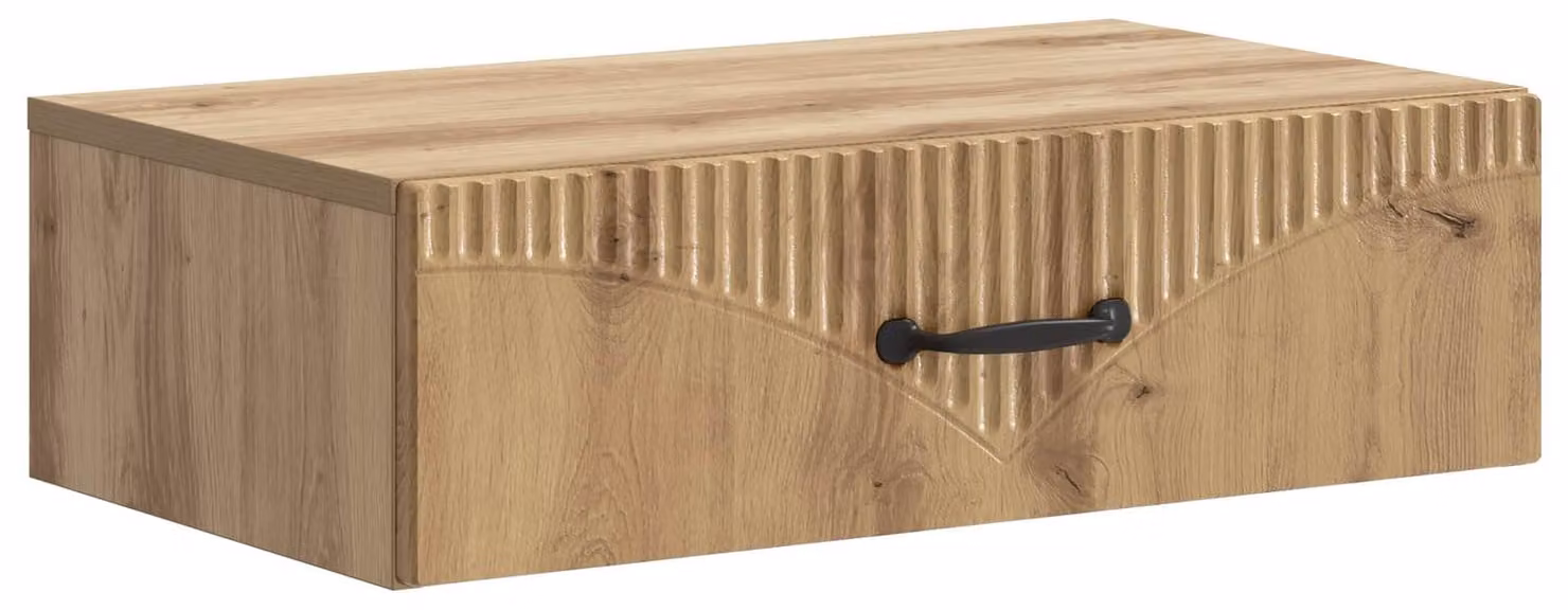 Tavolino da Parete Laterale Rovere Artigianale