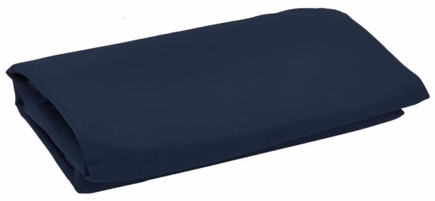 Copertura di ricambio per ombrellone da giardino, diametro 350 cm, colore blu, in tessuto