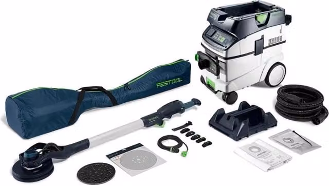 Set Festool LHS 2-M 225 EQ e aspiratore CTL36-SET bianco – 1