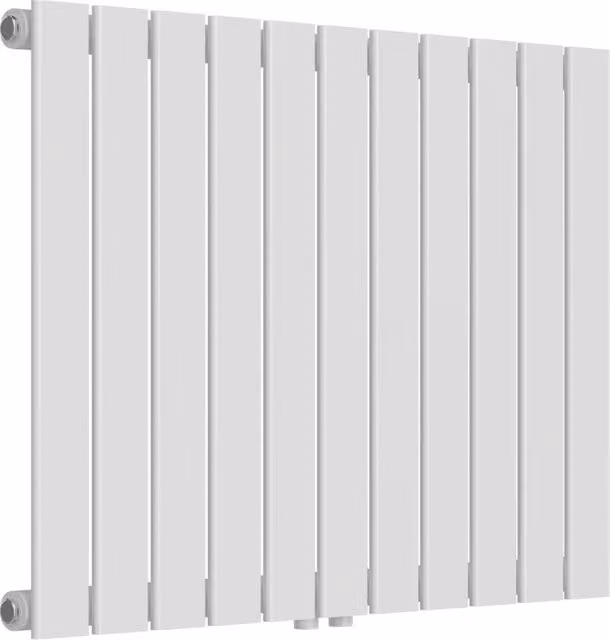Radiatore a pannello di design piatto 616 watt acciaio 60 x 80 cm bianco 03_0010456