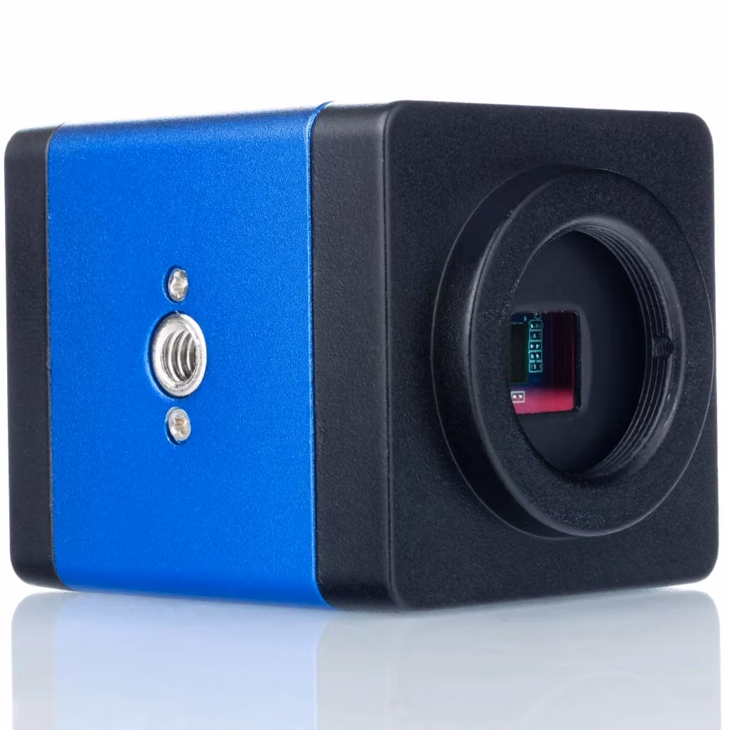 Camera Microscopica Draco Blue PRO KMDBP-HDMI-VGA con Alta Fedeltà Cromatica, 2MP e risoluzione FullHD, con uscita HDMI e VGA e attacco C-mount – 2