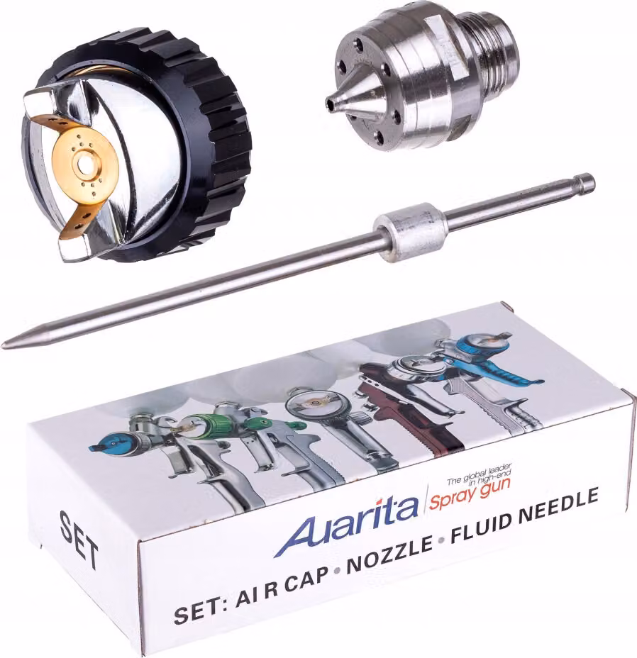 Set di ugelli HVLP Auarita Lion 1 per pistole di verniciatura da 1,4 mm