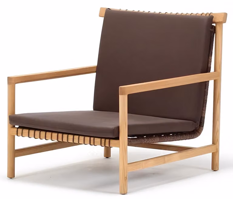 Sedia da esterno, mobili da terrazza, sedia per terrazza, sedia moderna, sedia di alta qualità, sedia marrone