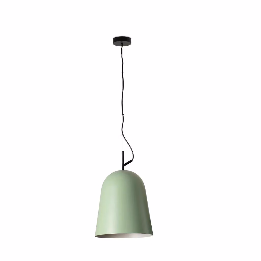 Lampada a sospensione STUDIO 290 Faro Barcelona colore verde in metallo con altezza regolabile – 2