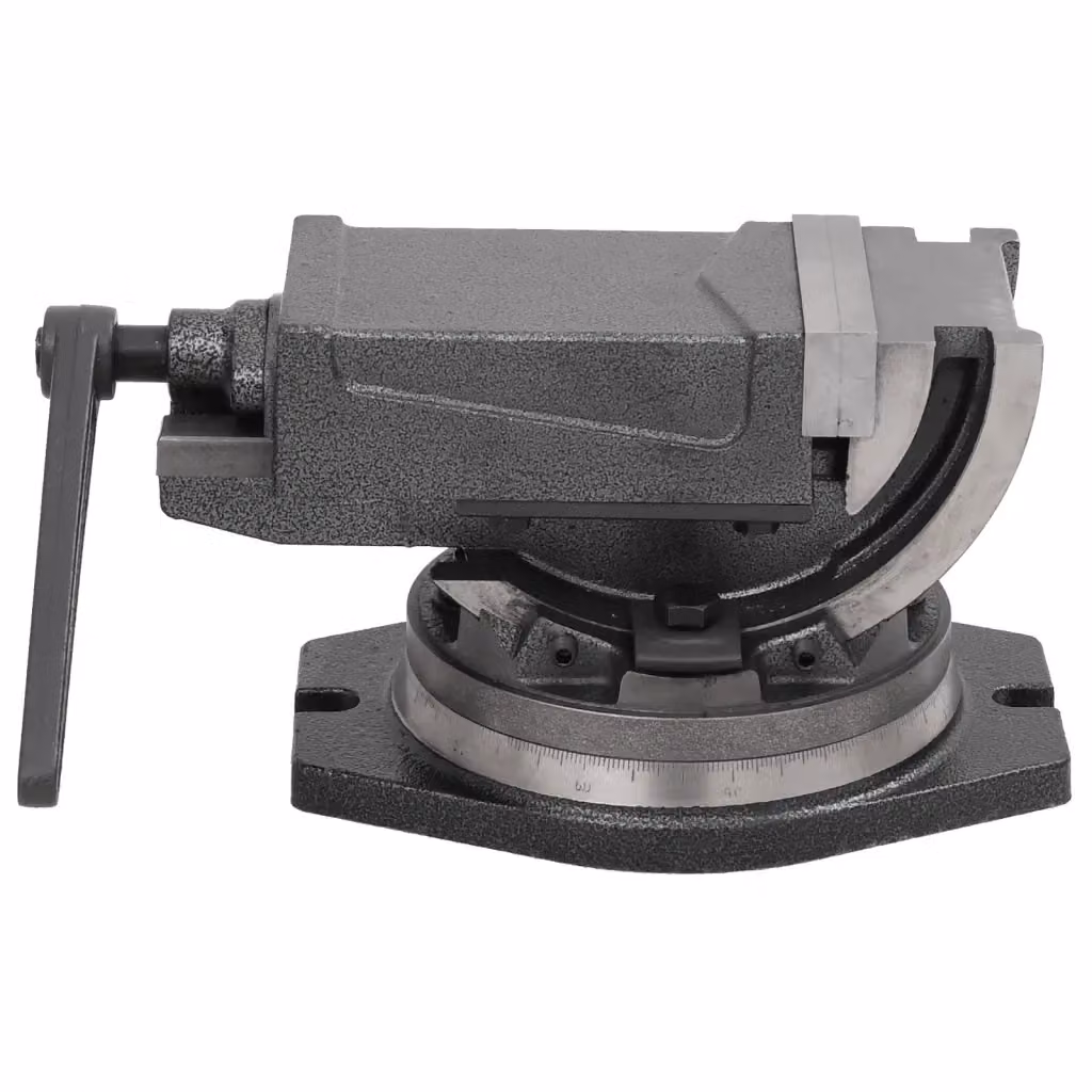 Morsa inclinabile a 2 assi da 100 mm CFW8814140 in ghisa grigia – 2