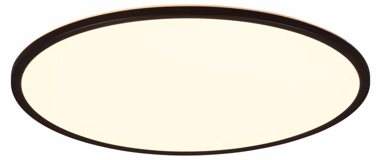 Plafoniera LED rotonda con telecomando SCOTT bianco e nero 30 W, tonalità di bianco 3600 lm, materiale plastico, dimensioni: 3x50x50 cm, IP20, RL