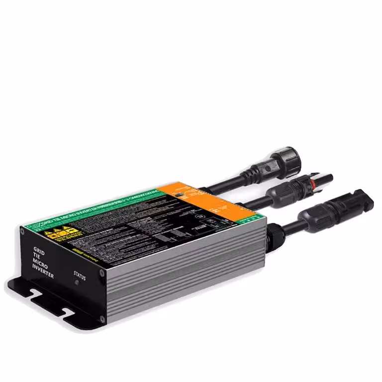 Inverter per l'immissione in rete, potenza in uscita da 300W a 700W, monofase, micro-inverter, modello GMI-500W, tensione di ingresso 180V-280V, tensione di uscita 18–60 V