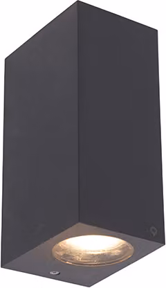 Applique moderna grigia IP44 Baleno II