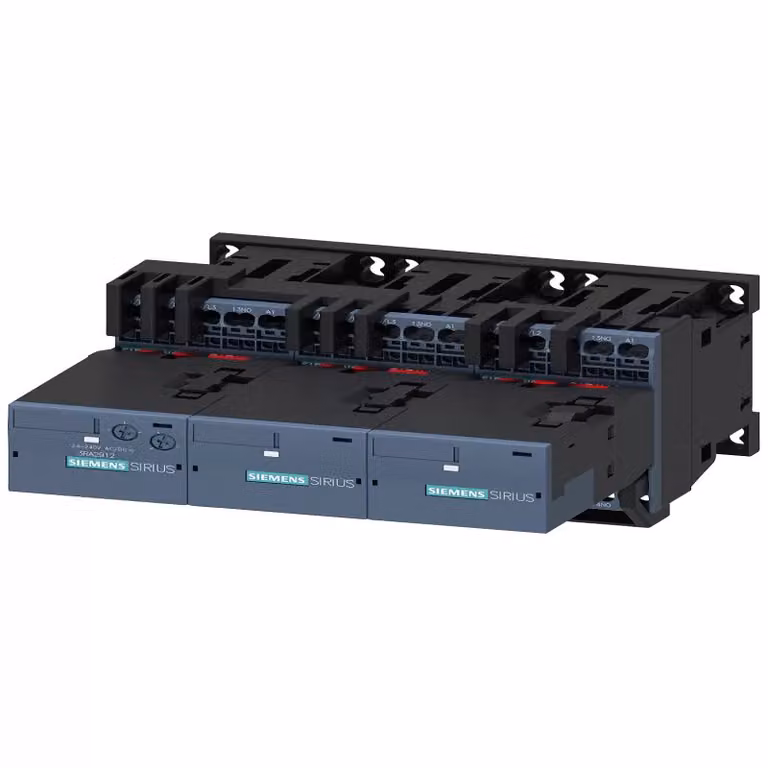 Combinazione stella-triangolo Siemens AC3, 11 kW/400 V CA 110 V, 50/60 Hz, 3 poli. S00 3RA24178XF312AF0