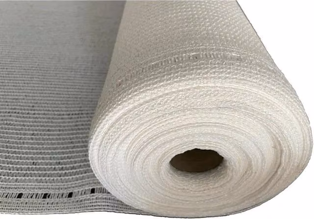 Telo rete ombreggiante frangivista e frangisole EACOMMERCE bianco, schermatura 90%, L: 100 m, H: 3 m – 1