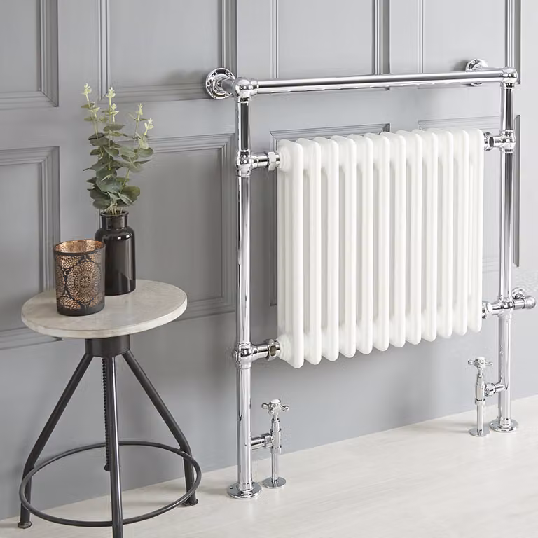 Scaldalviette Misto Bianco Elizabeth - 930 x 790mm - Scelta di Termostati