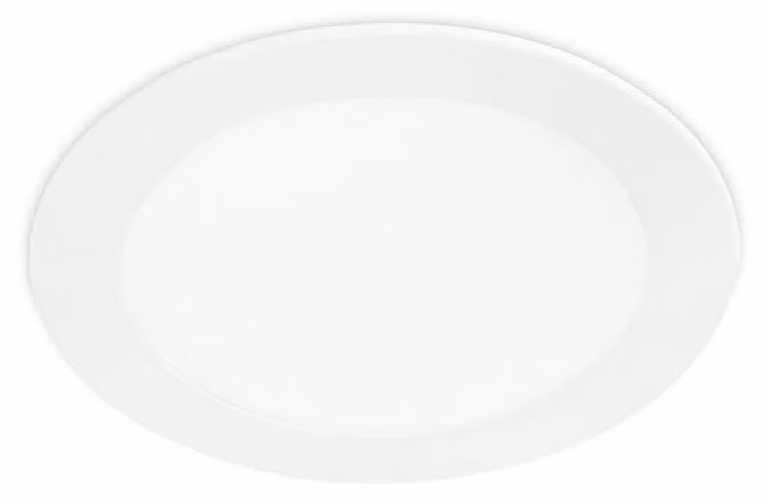 Faretti a incasso IP23, forma rotonda, diametro 225 mm, tecnologia LED, 15,5W, temperatura di colore 4000K (bianco naturale), flusso luminoso 1508 lumen