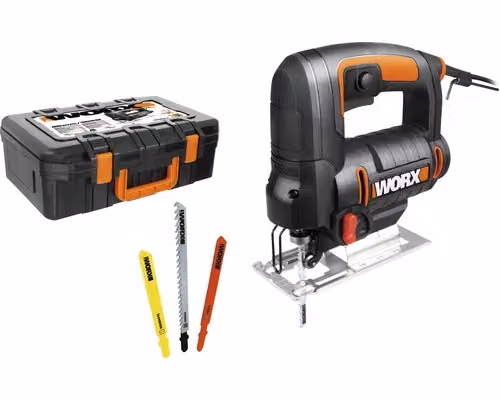 WORX WX477.1, impugnatura superiore, nero, arancione, 45°, 3100 spm, 6,5 cm, 6 mm