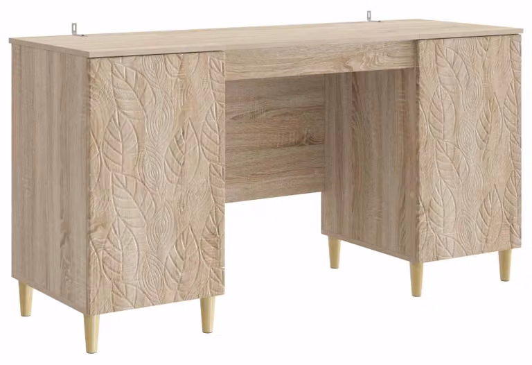 Scrivania Rovere Sonoma Legno ingegnerizzato 142,5 x 50 x 75 cm