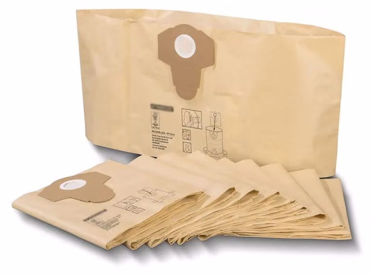 Sacchetti per aspirapolvere da 30 litri - confezione da 6 pezzi, adatti per aspirapolvere ad acqua e a secco - resistenti, antistrappo e ermetici