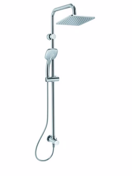 Ideal Standard Idealrain Cube - Set doccia 200, 1 getto, cromo A5834AA