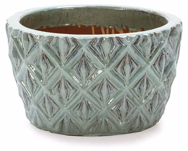 Vaso per piante, dimensioni 45x45x26 cm, multicolore, da posizionare su un tavolo