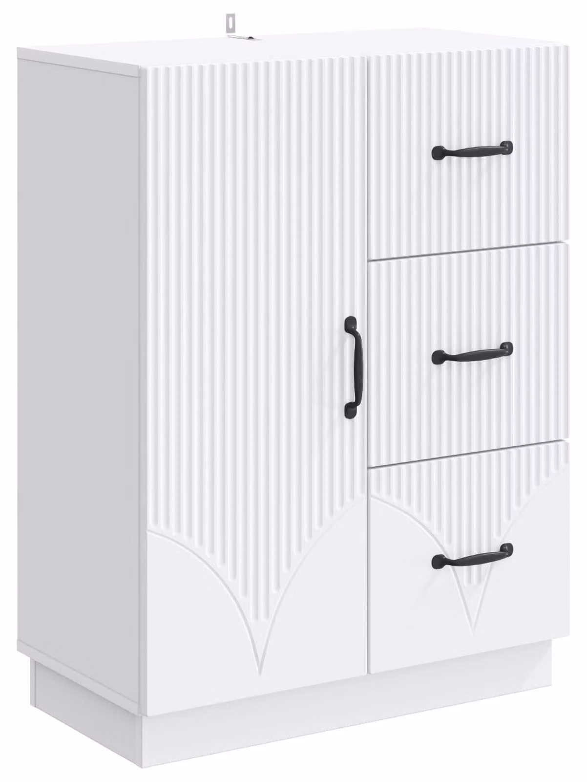 Credenza Bianco 66 x 34,5 x 87 cm Legno ingegnerizzato