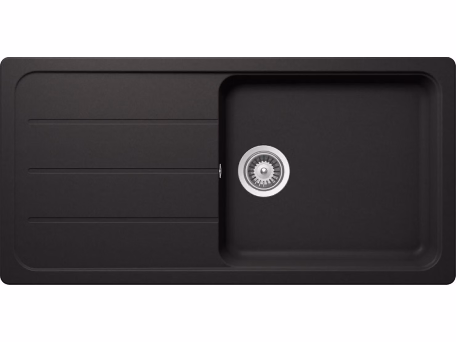 Schock lavello da incasso Fomhaus D-100L A Nero - Lavello da appoggio