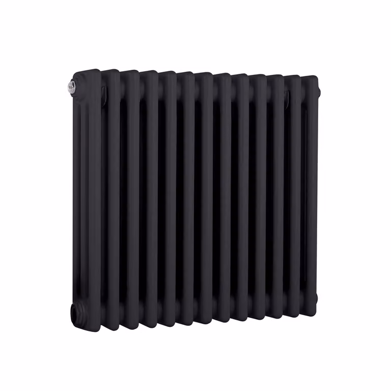 Radiatore Orizzontale a Colonne (3 Colonne) 500mm x 605mm - Grigio (Carbon Grigio) - Regent