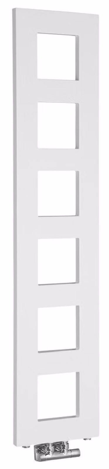 Sapho Block - Elemento riscaldante, 280x1330 mm, 353 W, bianco opaco IR183