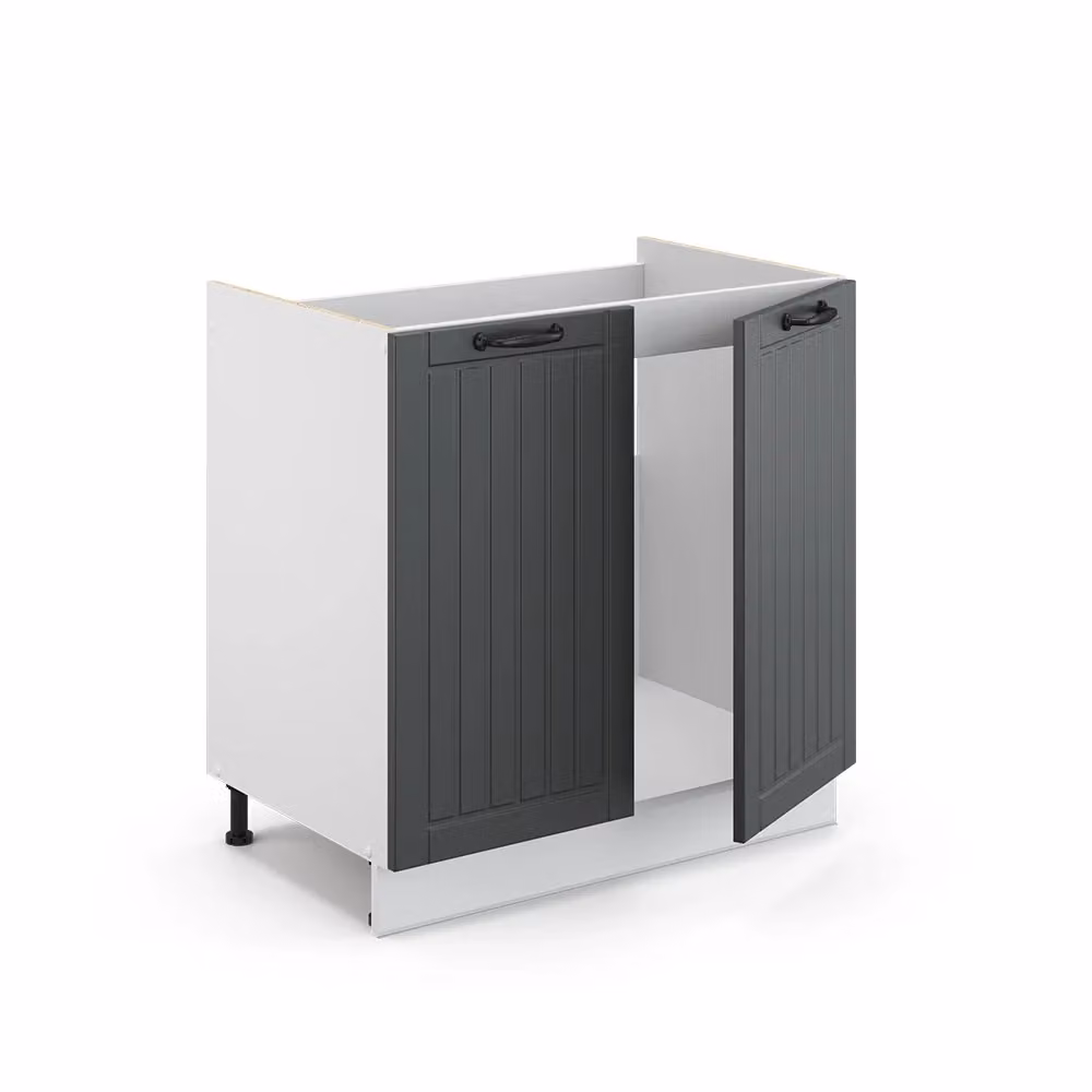 Mobile sottolavabo per bagno Fame-Line Vicco colore Antracite opaco L: 80 cm, H: 82 cm – 2