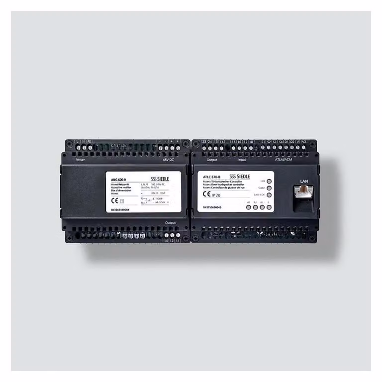 Siedle&Söhne controller per diffusori da porta Access, nero ATLC/NG 670-0