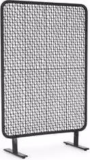 Separè Bizzotto BABILO moderno in metallo Antracite e Nero L: 120 cm