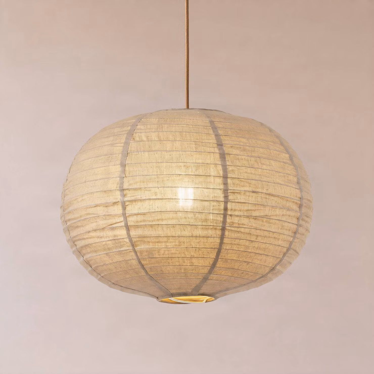 Lampada a sospensione Autumn Lindby, dimmerabile, Alluminio / Grigio / Zincato, Soggiorno / Sala da pranzo, Tessuto / Stoffa / Seta, Scandinavo, Lampada a sospensione