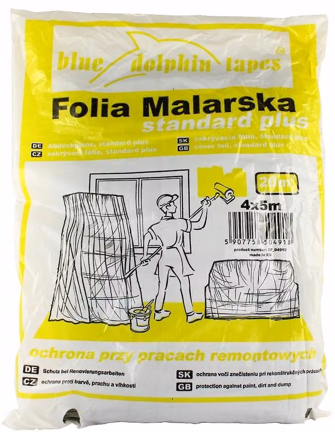 Film di copertura LDPE, trasparente, 13 my, 4 x 5 m
