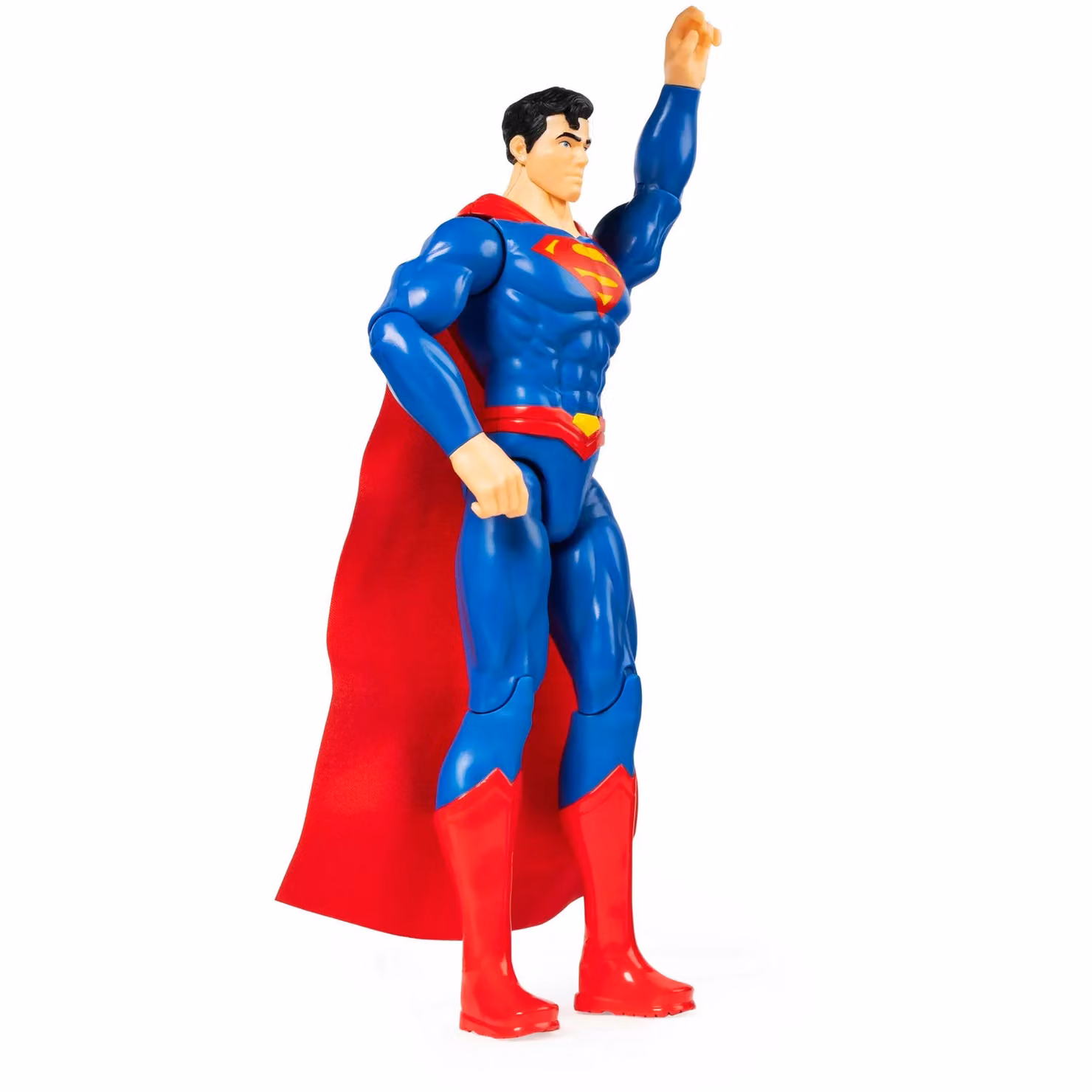 Action figure Superman DC Comics di Spin Master, blu, con dettagli in tessuto e articolazioni complete, Altezza: 30 cm – 1