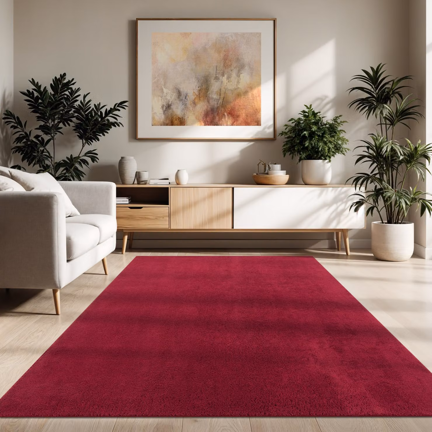 Tappeto Calia Italia rosso L: 100 cm, P: 200 cm – 2
