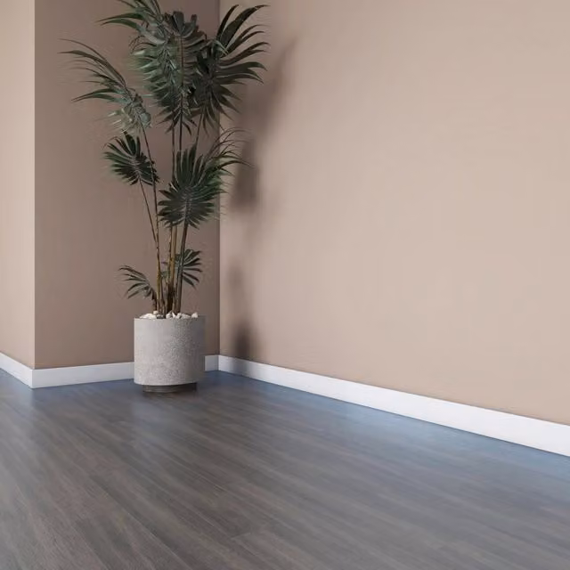 Set di 24 profili battiscopa Coevorden in polistirolo bianco neu.haus L: 195 cm, H: 9 cm, P: 1,2 cm