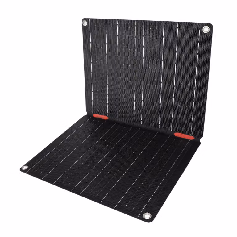 Pannello solare pieghevole in ETFE, pannello solare pieghevole, caricatore solare da 60W, kit caricatore solare per auto, pannello solare pieghevole da 60W, caricatore portatile a pannello solare