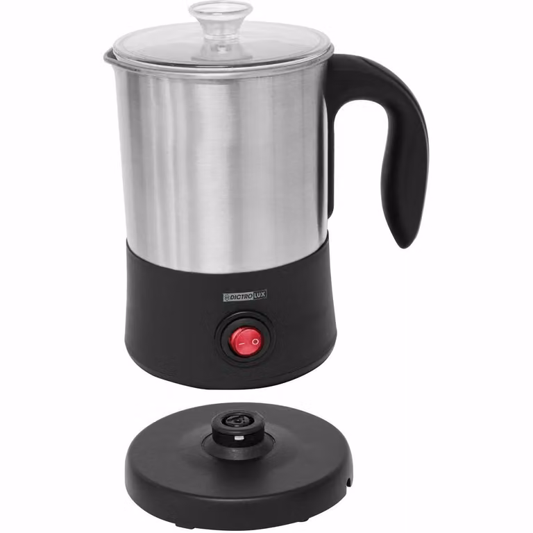 Dictrolux Montalatte Elettrico per Cappuccino 550 Watt Colore Argento