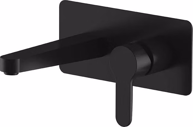 Miscelatore lavabo ad incasso nero opaco serie Winner