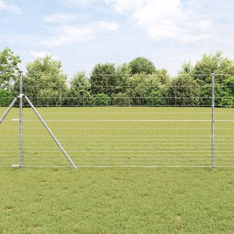 Maison Exclusive - Palo della recinzione Zincato 50 x 1,2 m Acciaio