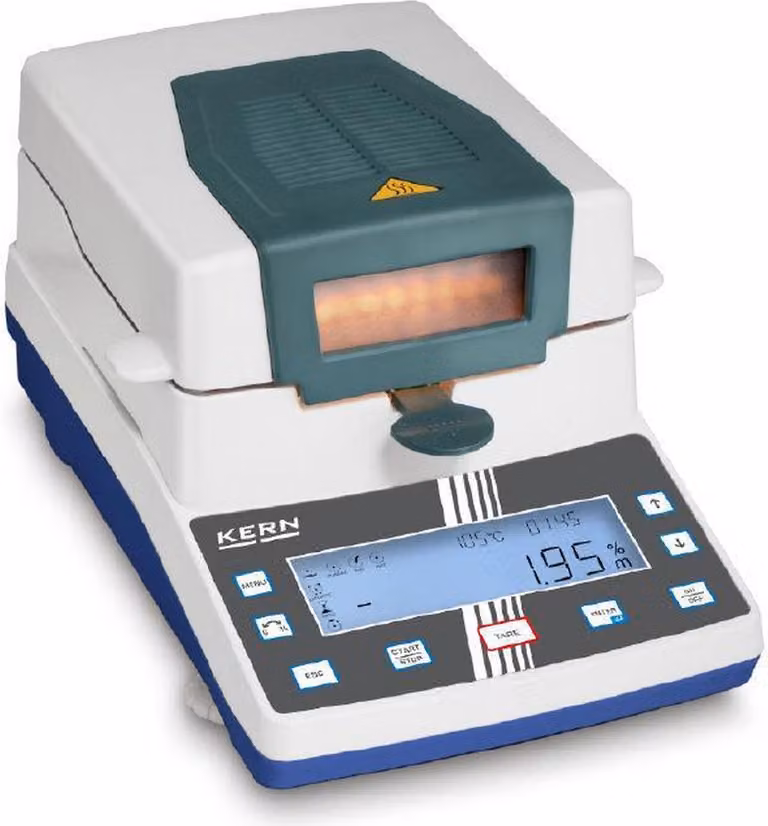 Kern & Sohn Feuchtebestimmer DAB 100-3, Max 110 g, Feuchtemessung