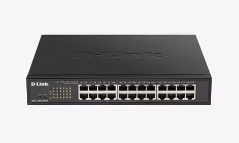 Switch D-Link DGS-1100-24PV2 Gestito L2 Gigabit Ethernet con supporto PoE Nero