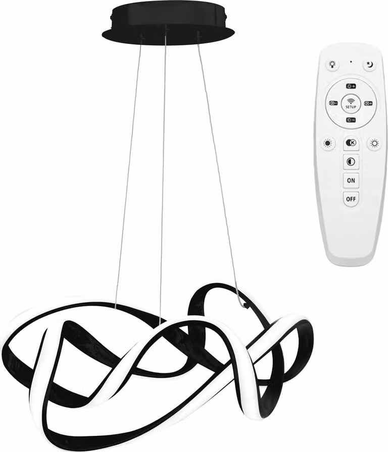 Lampada tooLight Led App820-Cp Eve Black