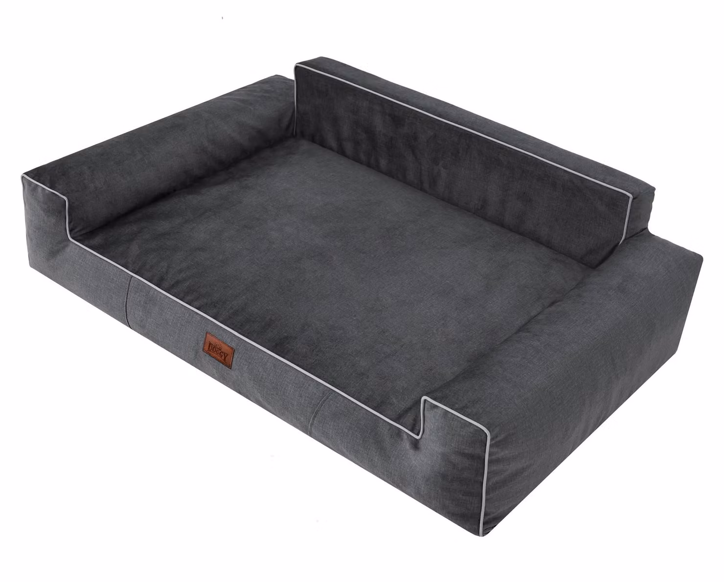 Cuccia morbida per cani, 78 x 53 cm, colore nero