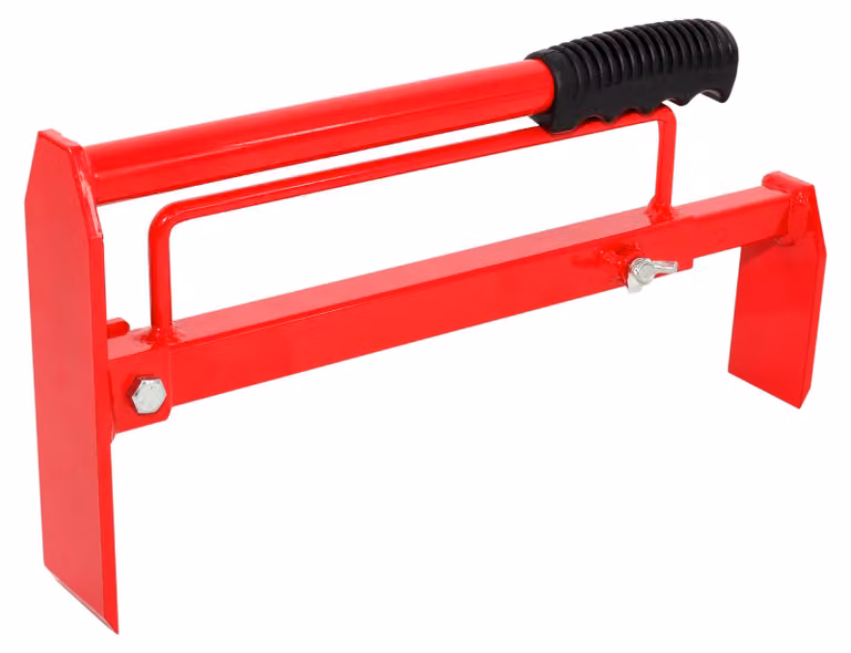 Pinza monomanuale per sollevare pietre e mattoni, portata da 300 a 500 mm