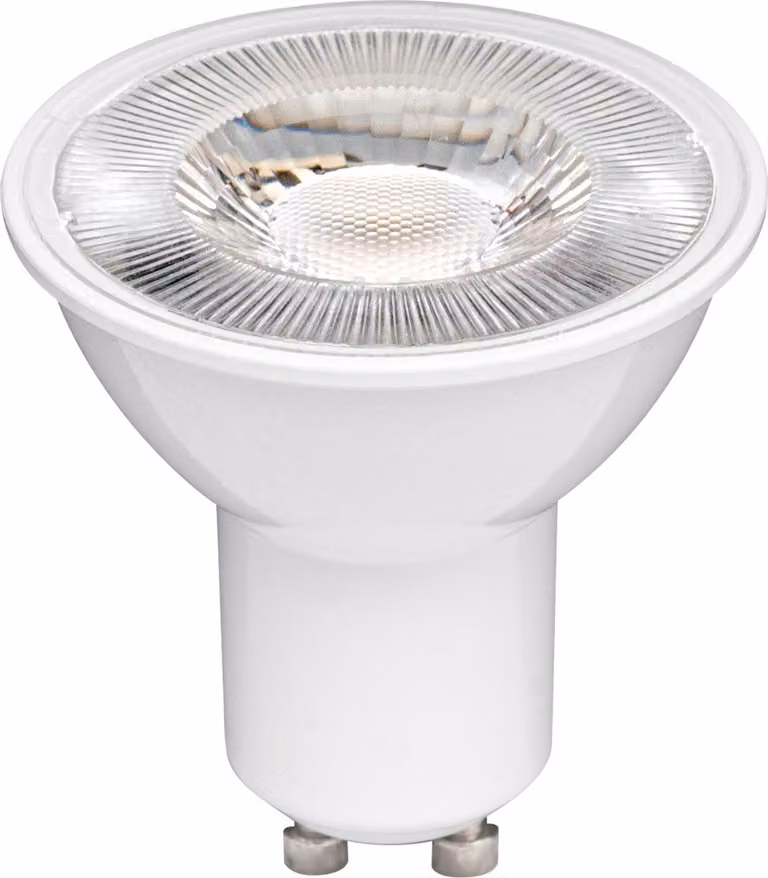 9 lampade LED OSRAM PAR16, 6,9W / 50W, attacco GU10, 4000K, 36°, 575 lumen, luce bianca neutra