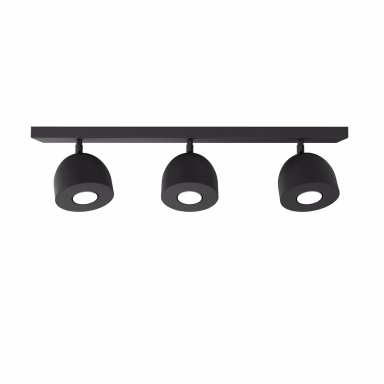 Lampada Da Soffitto Campanella 3X Monocolore Opaca