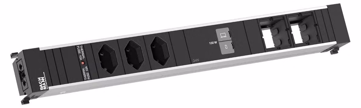 Bachmann Conferencef Xl 3Xch 0°, 1Xusb C/C 100 W, 2Xcm