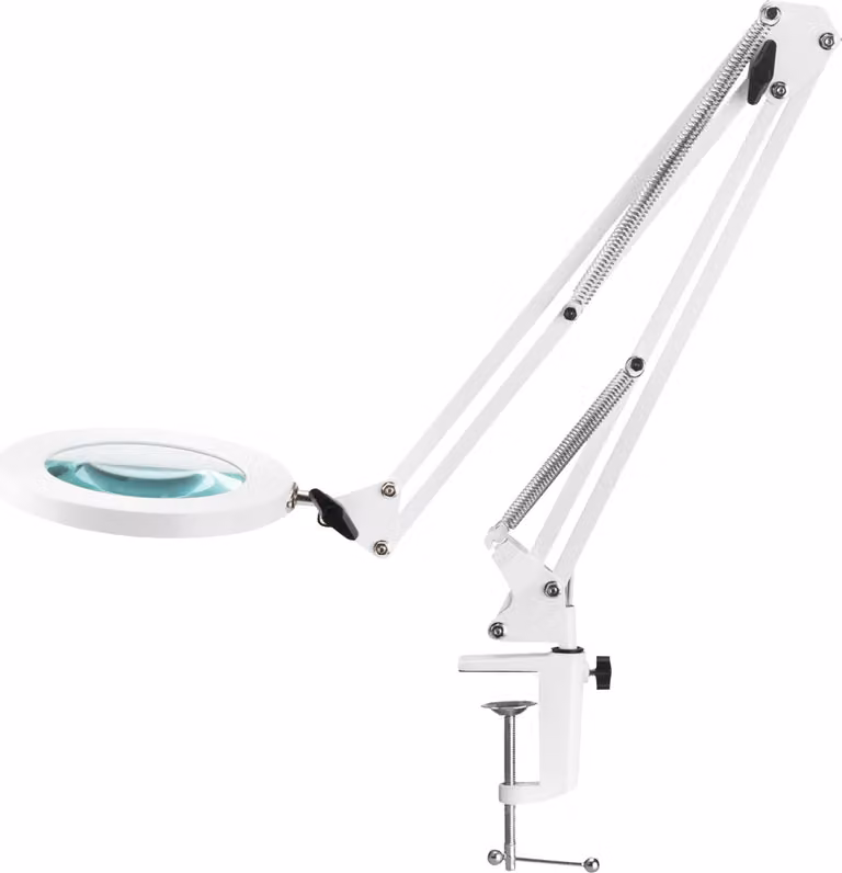 Lampada da tavolo a led Glow 308 bianco USB