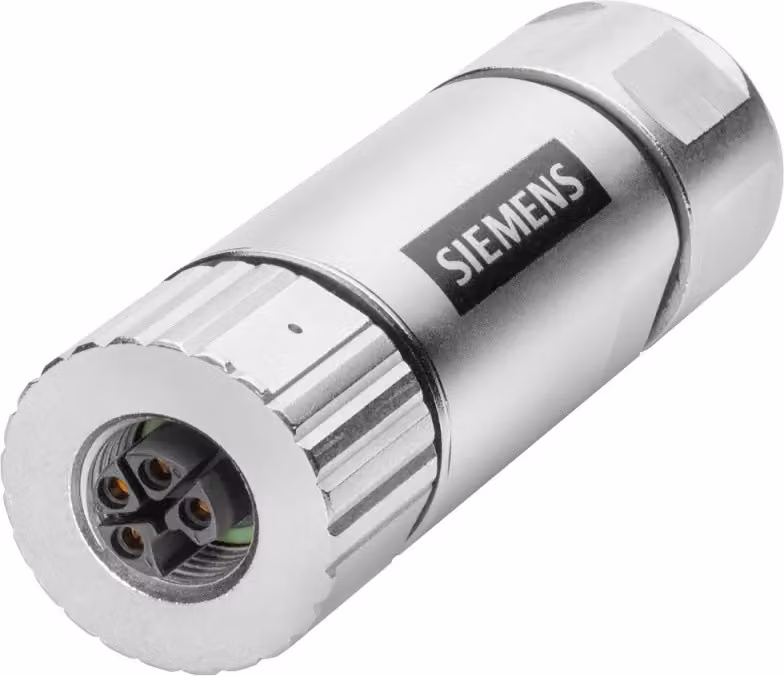 Siemens Power Plug PRO, M12, connettore per cavo Pro, codifica L 6GK19060EB00