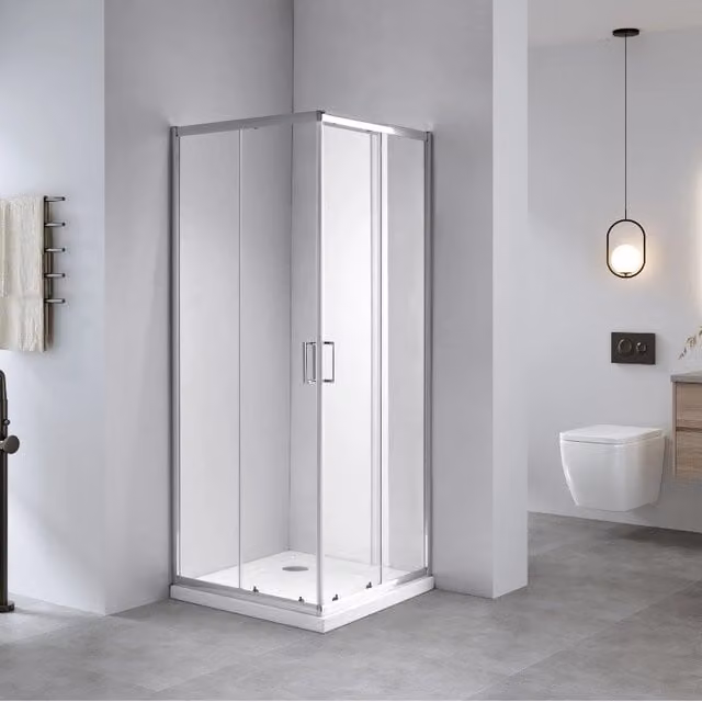 Cabina doccia 80x80 cm cristallo 4 mm h185 trasparente | Four