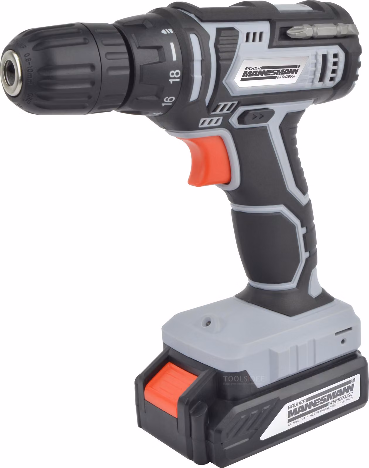 Trapano avvitatore a batteria, 20 V, Li Ion, con 2 batterie ricaricabili da 1,3 Ah